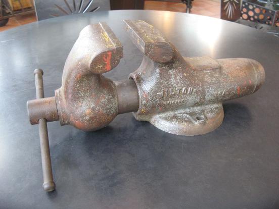 Wilton Vise, flamingsteel.com, Roy Mackey, Vintage tools