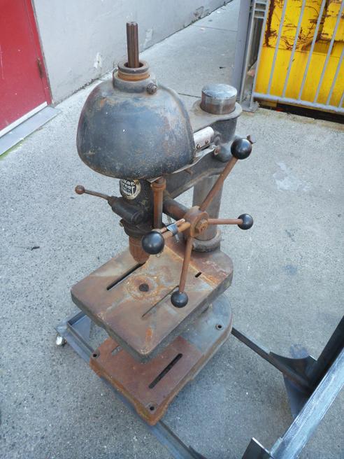 Walker turner drill press, 1944, flamingsteel.com