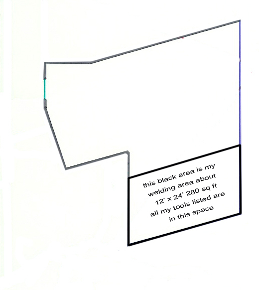 studio floor plan, flamingsteel.com, steel sculpture, steel art, roy mackey