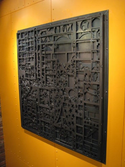 Steel wall sculpture, flamingsteel.com, roy mackey, steel sculpture, steel art, artist