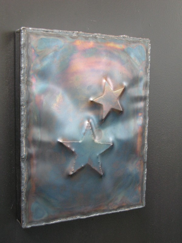 Stars in Steel, flamingsteel.com, roy mackey, steel sculpture, steel art, vancouver bc