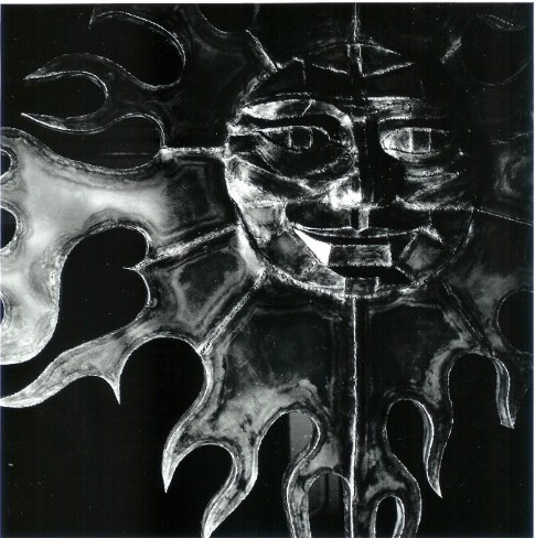 Sun 1993, steel sculpture, steel art, roy mackey, flamingsteel.com, vancouver bc