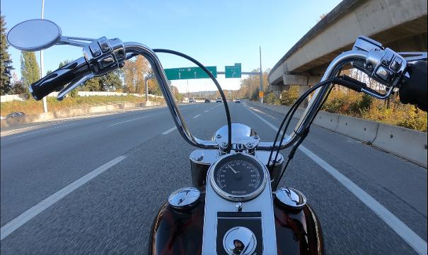 Flamingsteel.com, Harley softail, fall riding