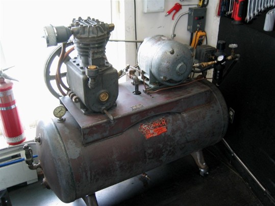 Brunner air compressor flamingsteel.com