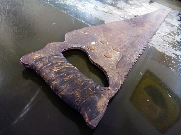 vintage hand saw repair, flamingsteel.com, roy mackey