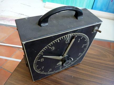 Vintage timer, flamingsteel.com, roy mackey