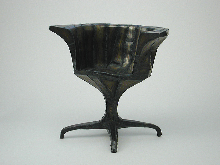 Rooted Chair by Roy Mackey Flamingsteel.com