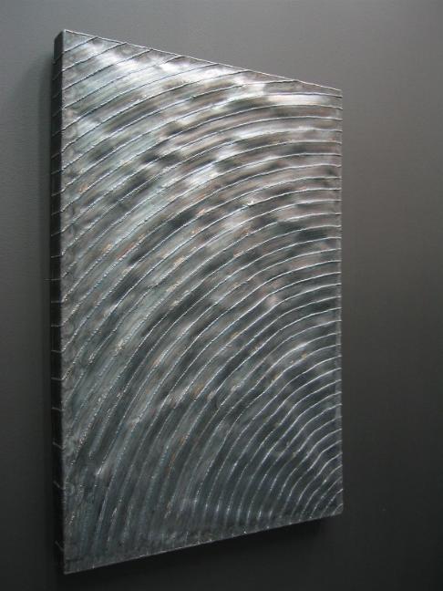 curved lines, roy mackey, steel sculpture, flamingsteel.com