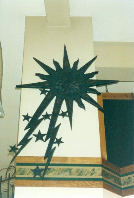 Sun Storm, roy mackey, steel art, steel sculpture, flamingsteel.com, vancouver bc