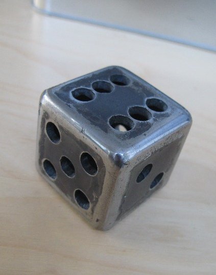 Free steel dice at flamingsteel.com
