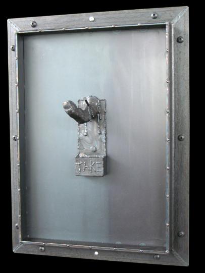 door series, flamingsteel.com, steel sculpture, steel art, roy mackey, vancouver bc