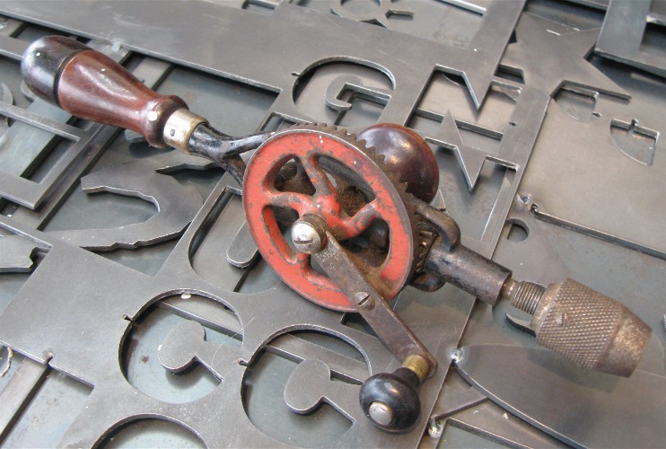 Free antique drill flamingsteel.com