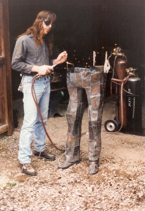 Steel legs, roy mackey, flamingsteel.com, steel art, steel sculpture, New York Times