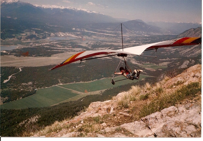 roy mackey, hangliding, mount swansea