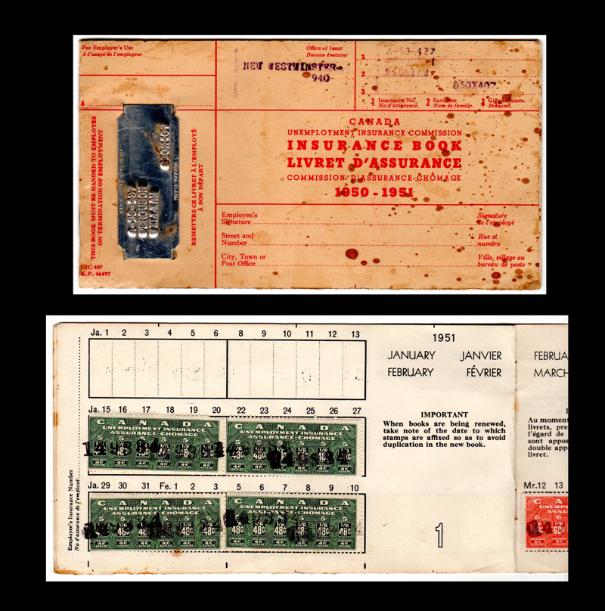 1951 UI Stamp book, flamingsteel.com, steel sculpture, steel art, roy mackey, vancouver bc