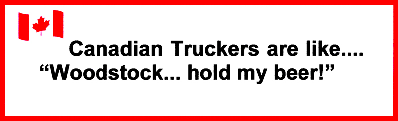 canadian truckers protest